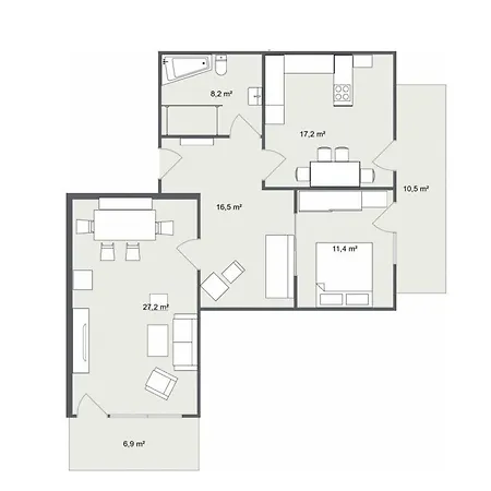 5 Sterne Ferienwohnung Moritz דירה אוברשטאופן